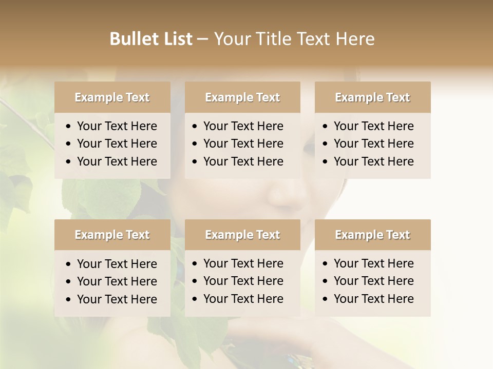 Make Up Perfect Eye PowerPoint Template