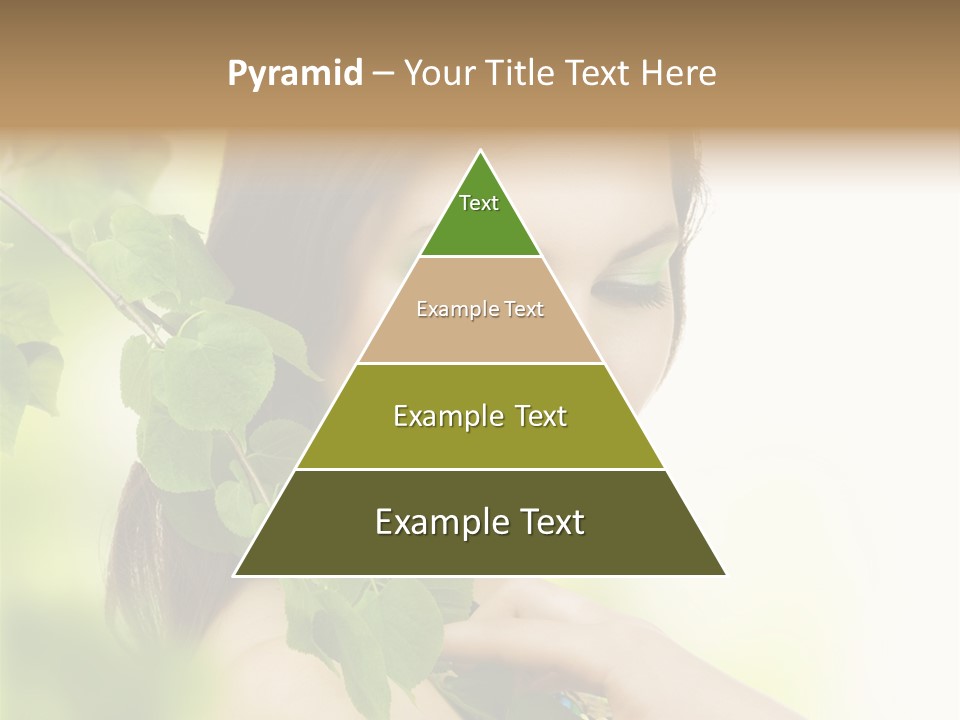 Make Up Perfect Eye PowerPoint Template