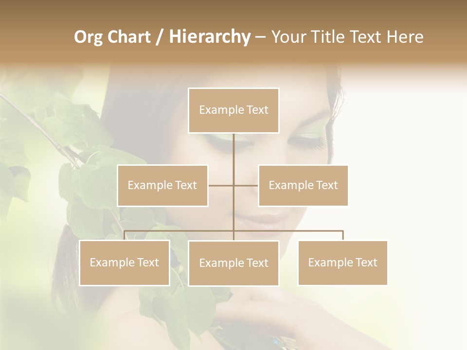 Make Up Perfect Eye PowerPoint Template