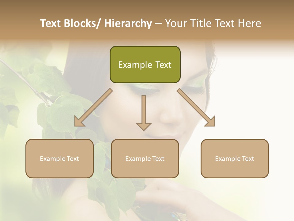 Make Up Perfect Eye PowerPoint Template