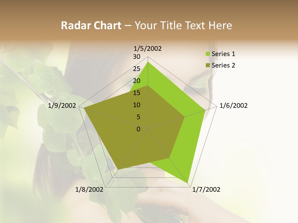 Make Up Perfect Eye PowerPoint Template
