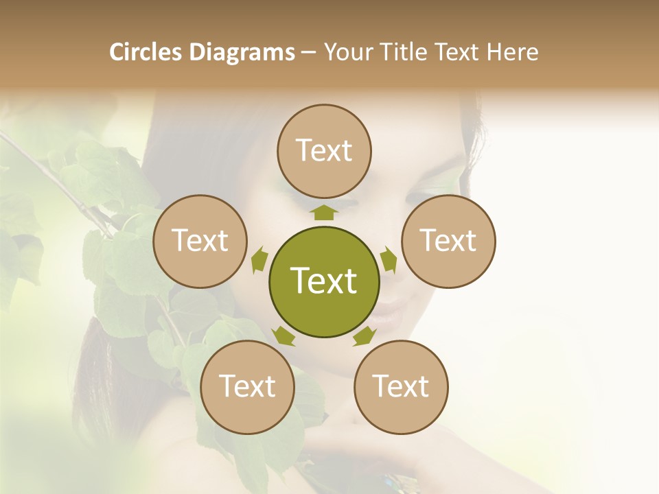 Make Up Perfect Eye PowerPoint Template