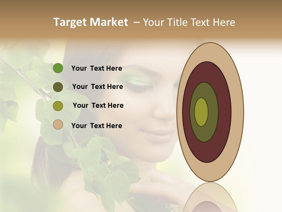 Make Up Perfect Eye PowerPoint Template
