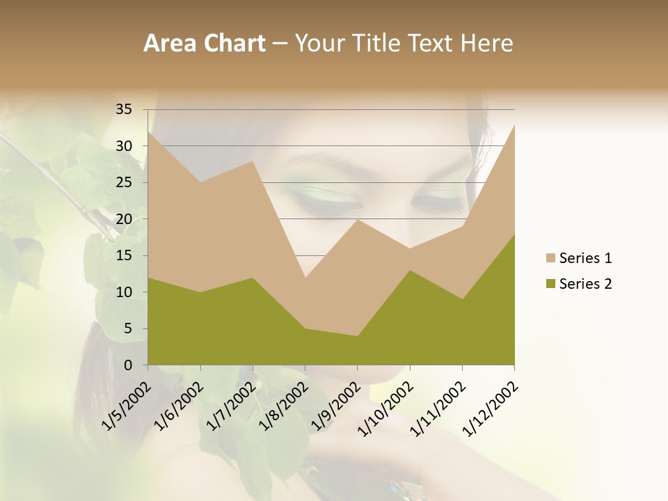 Make Up Perfect Eye PowerPoint Template