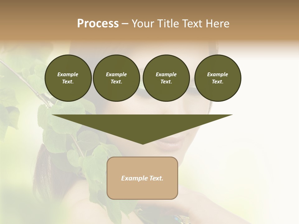 Make Up Perfect Eye PowerPoint Template