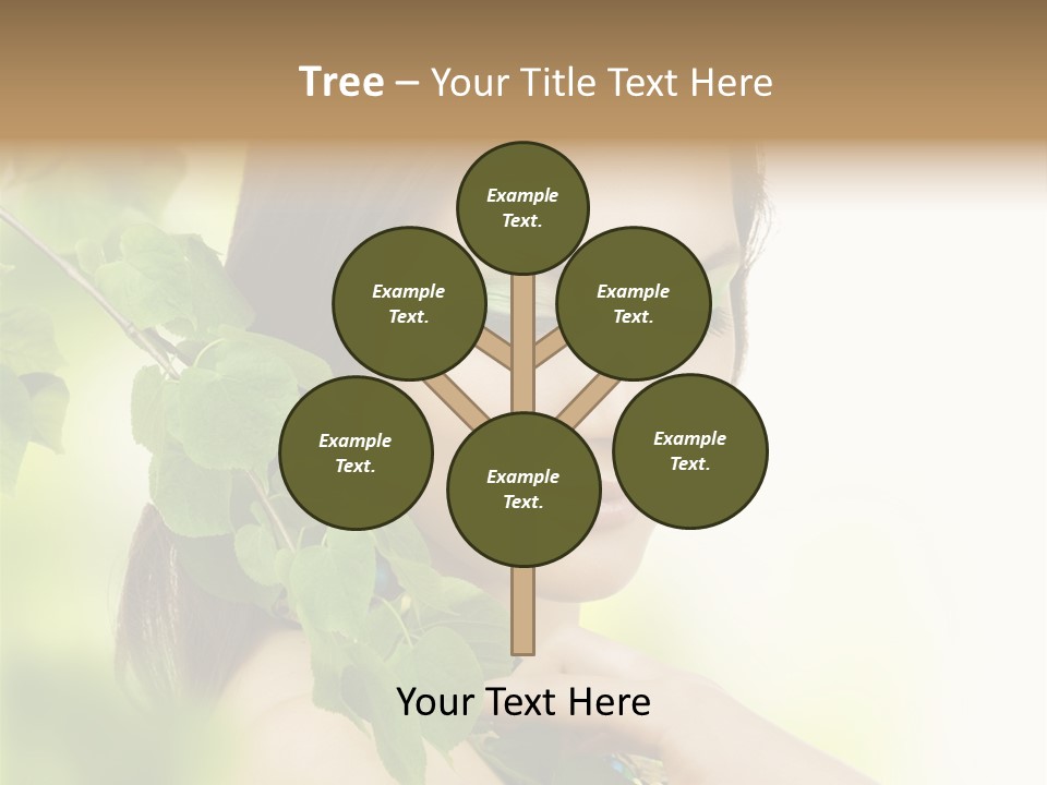 Make Up Perfect Eye PowerPoint Template