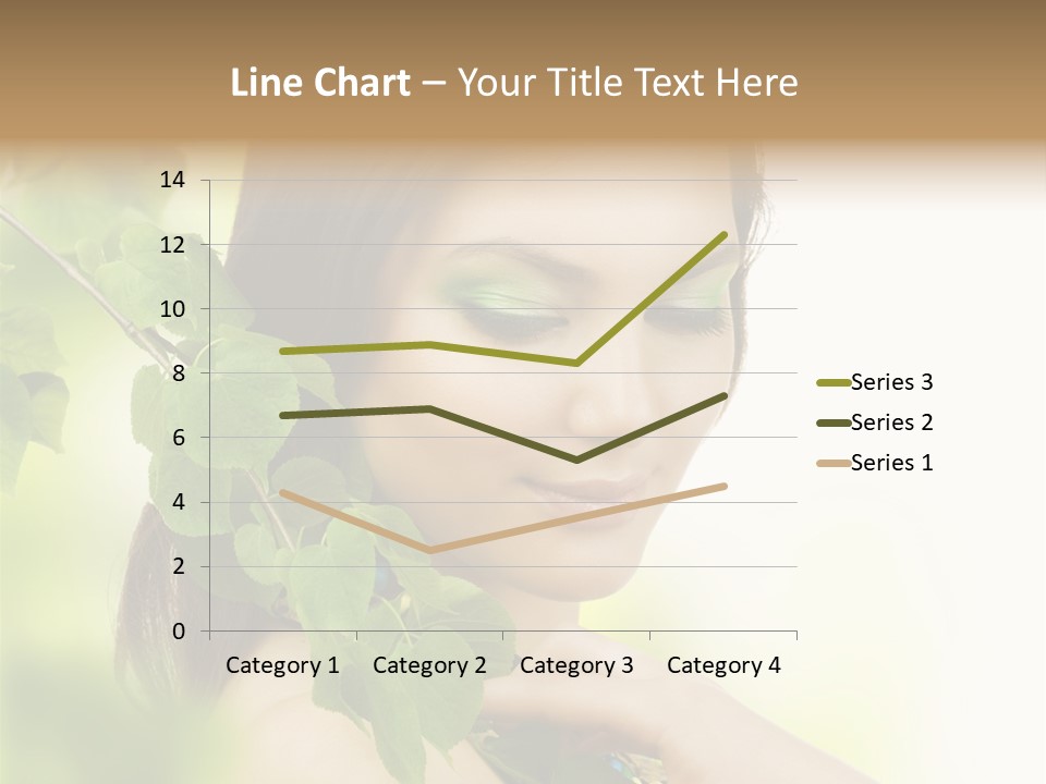 Make Up Perfect Eye PowerPoint Template