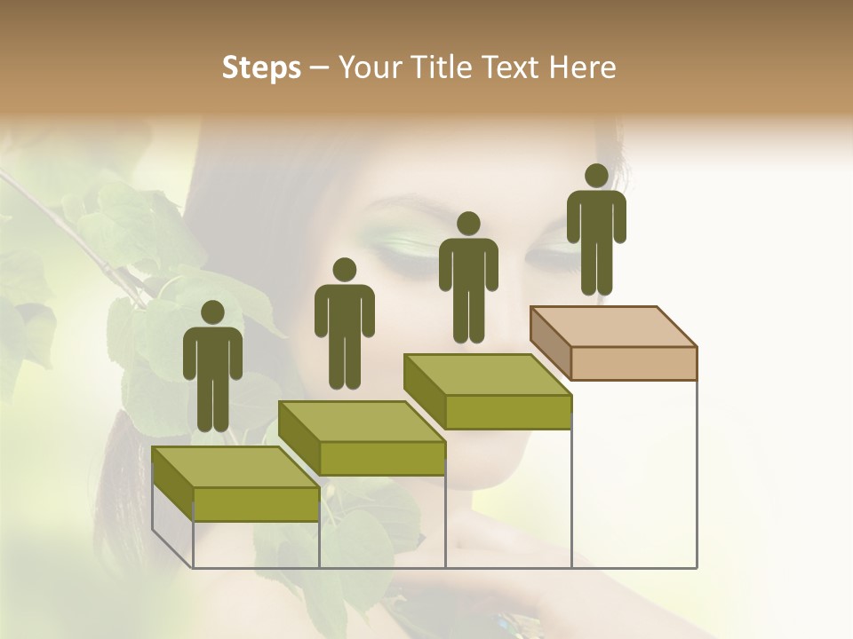 Make Up Perfect Eye PowerPoint Template