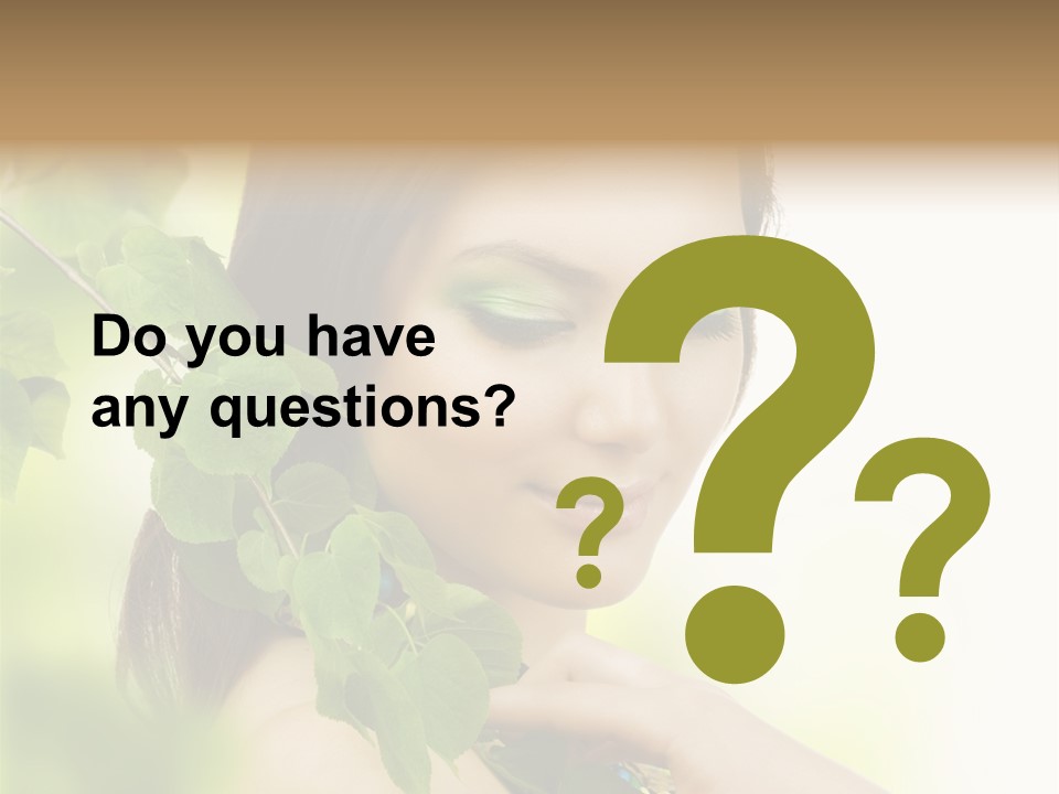 Make Up Perfect Eye PowerPoint Template