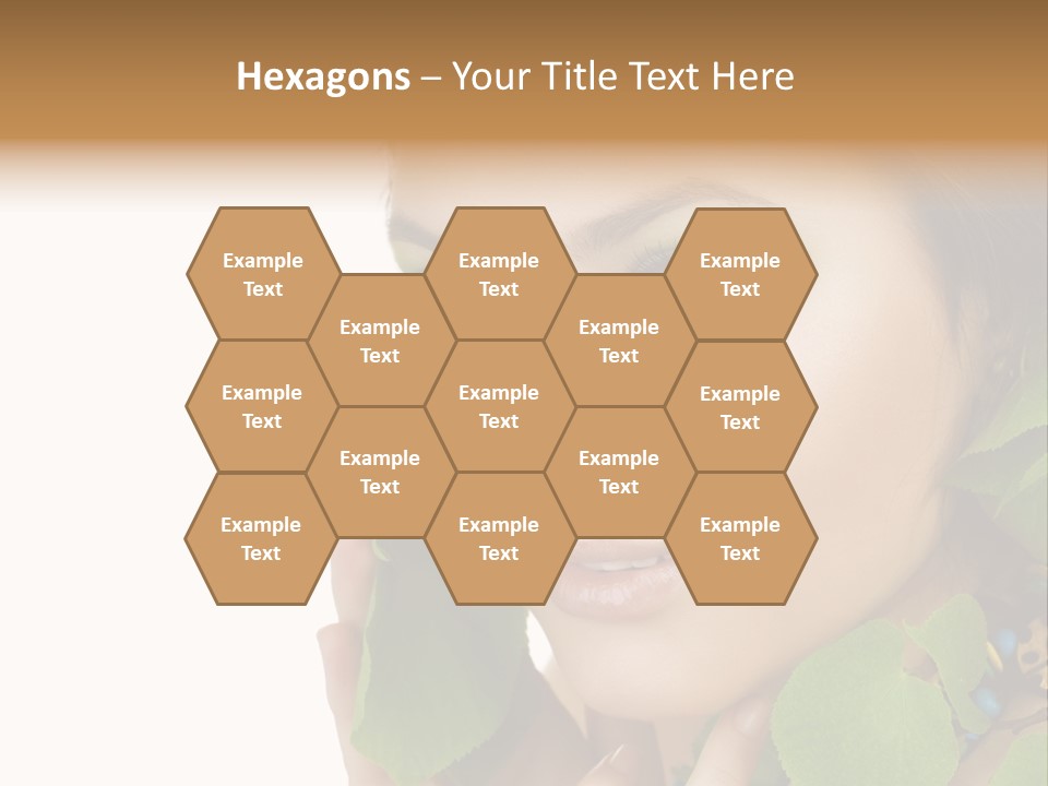 Beauty Leaf Look PowerPoint Template