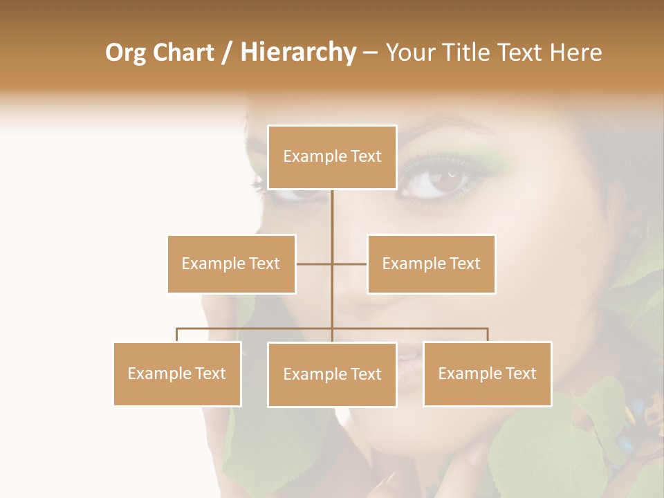 Beauty Leaf Look PowerPoint Template