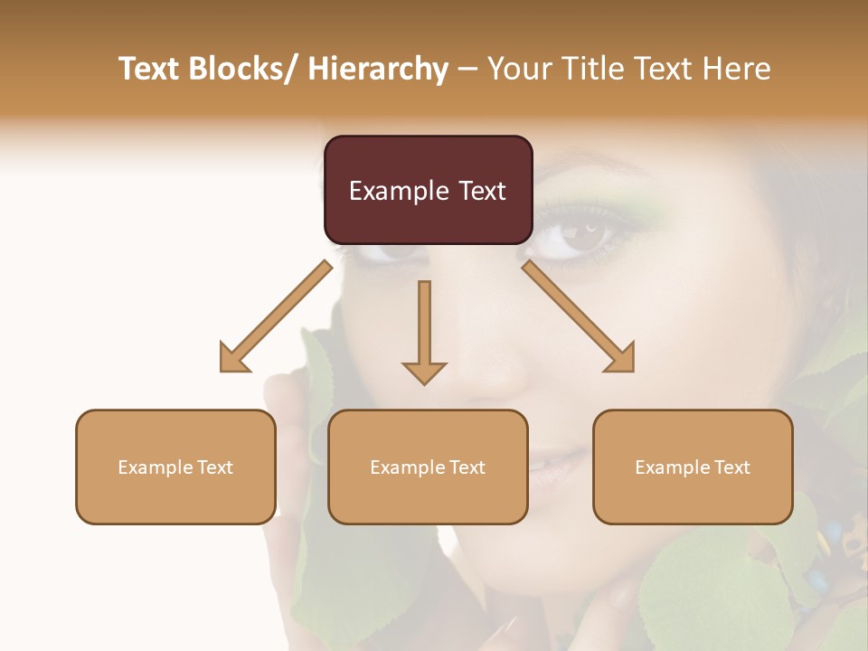 Beauty Leaf Look PowerPoint Template