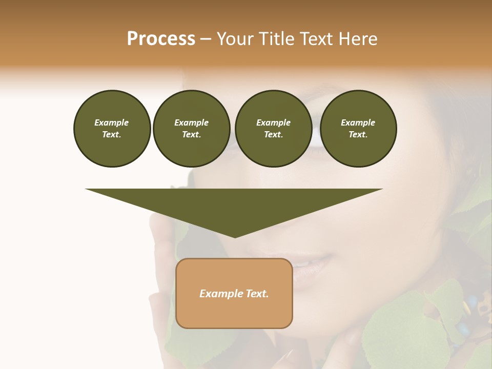 Beauty Leaf Look PowerPoint Template