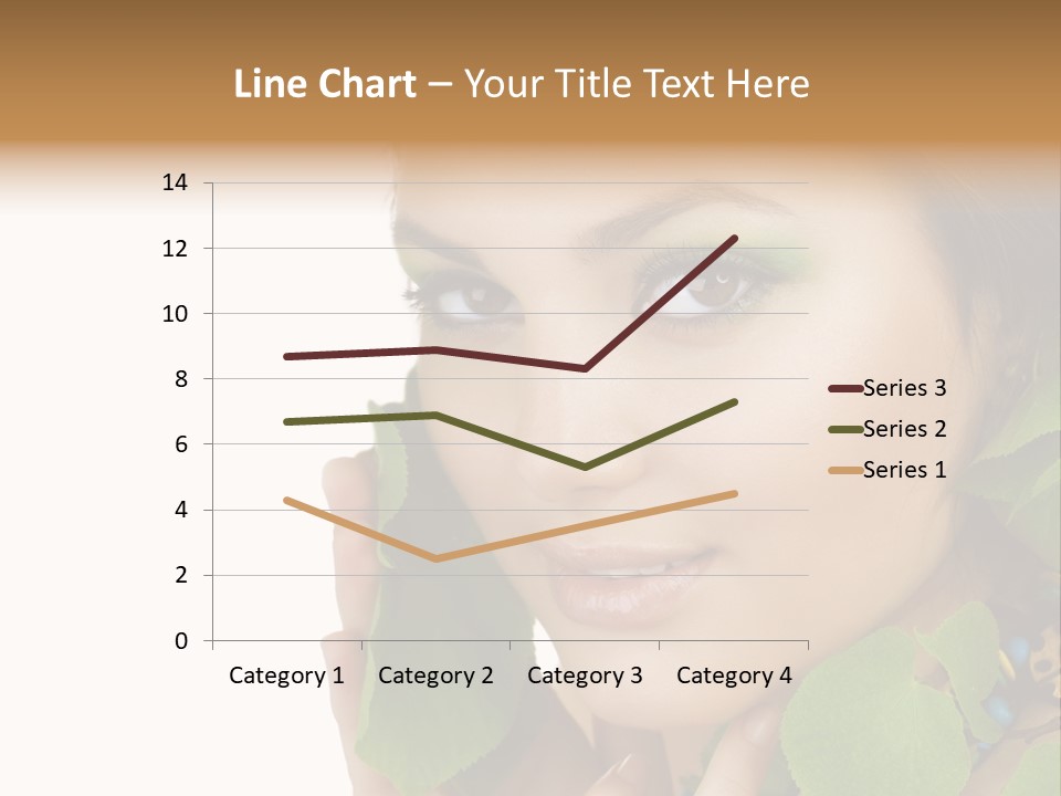 Beauty Leaf Look PowerPoint Template