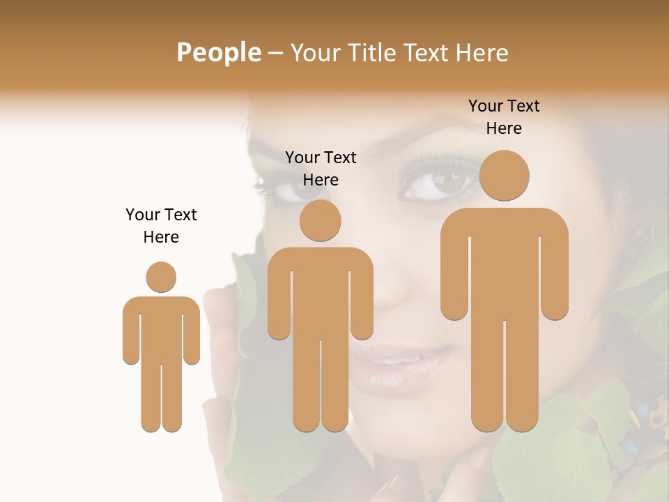 Beauty Leaf Look PowerPoint Template