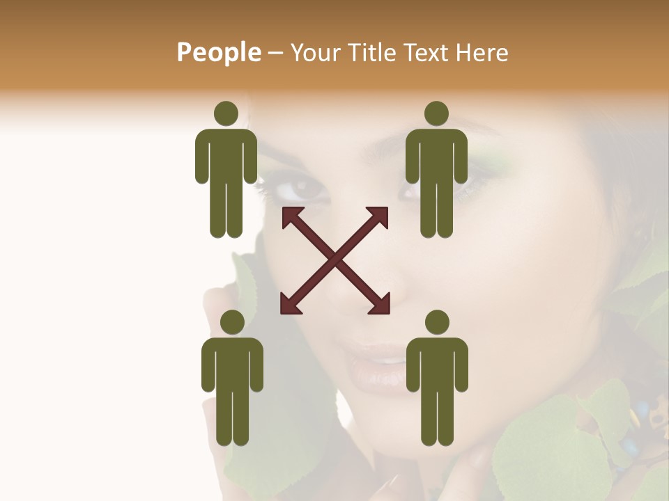 Beauty Leaf Look PowerPoint Template