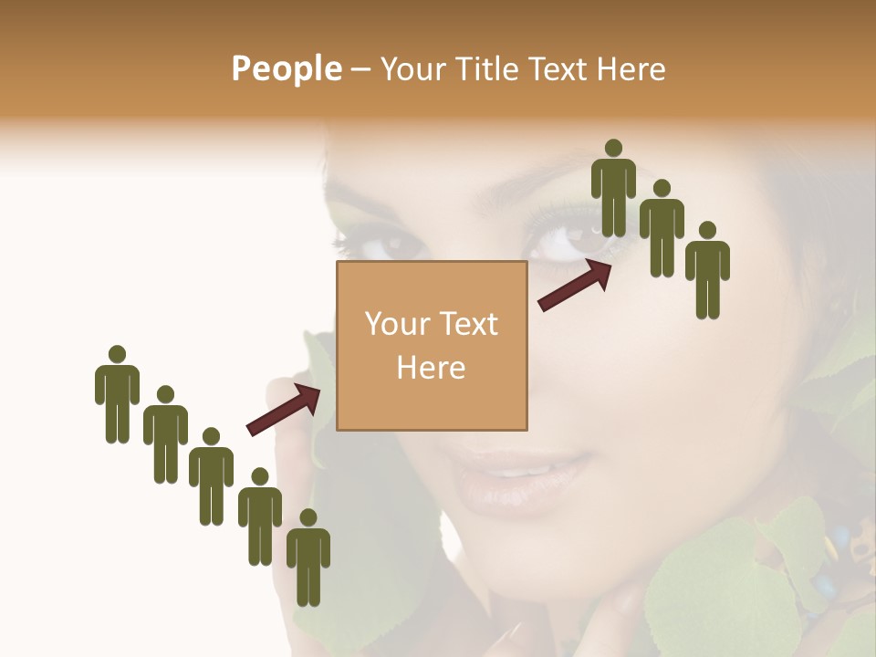 Beauty Leaf Look PowerPoint Template