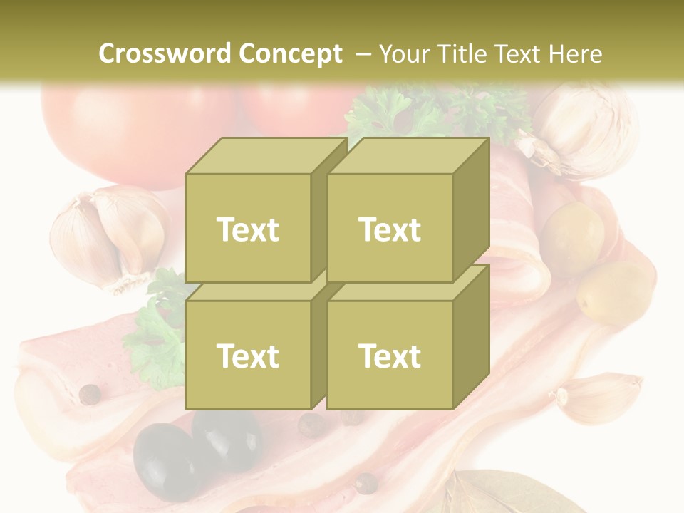 Isolated Roll Fresh PowerPoint Template