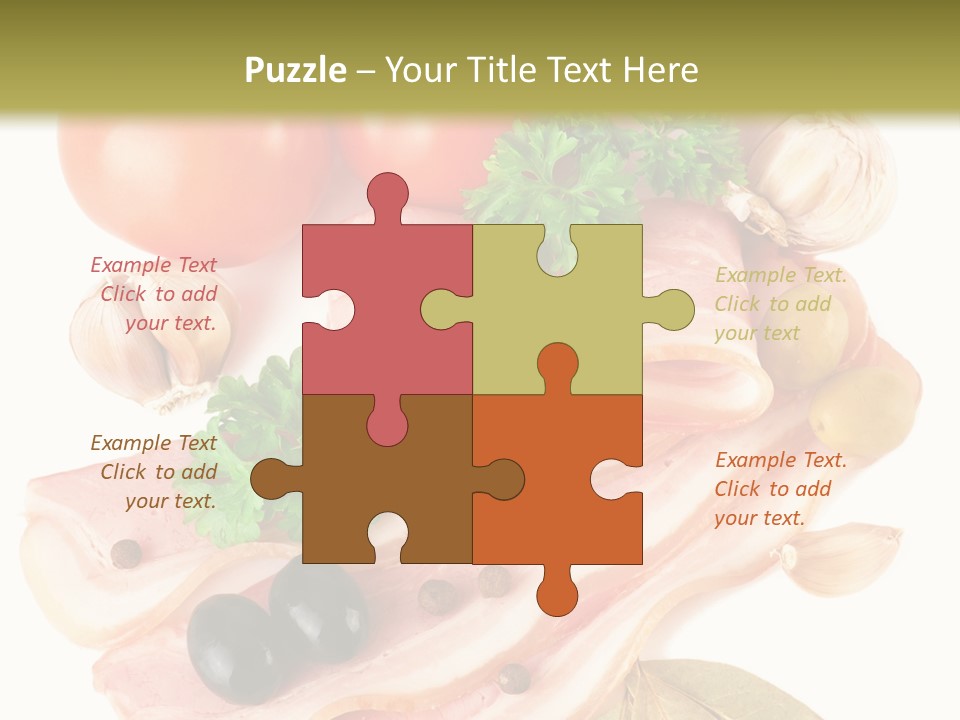 Isolated Roll Fresh PowerPoint Template