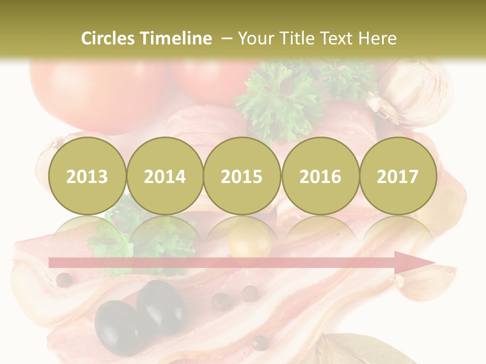 Isolated Roll Fresh PowerPoint Template