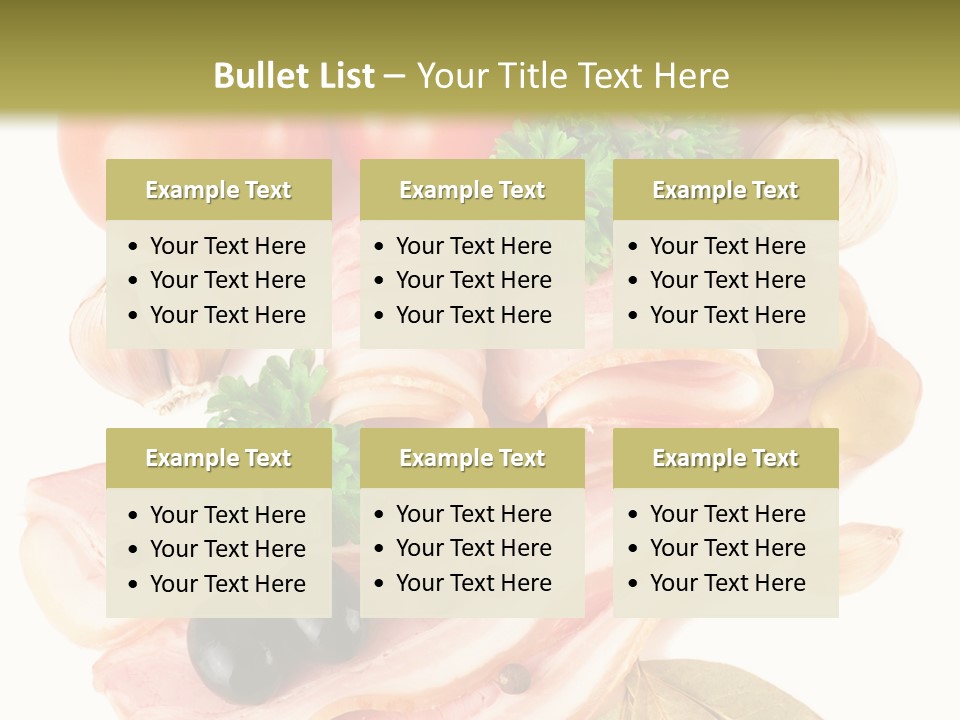 Isolated Roll Fresh PowerPoint Template