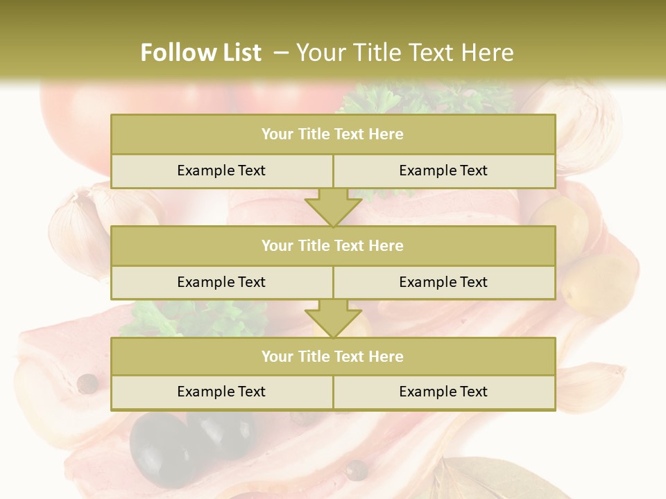 Isolated Roll Fresh PowerPoint Template