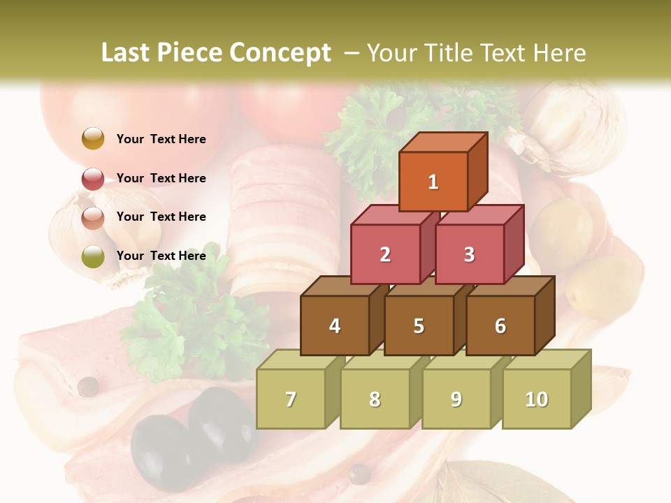 Isolated Roll Fresh PowerPoint Template