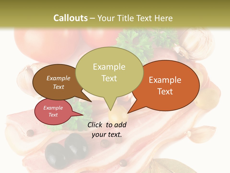 Isolated Roll Fresh PowerPoint Template