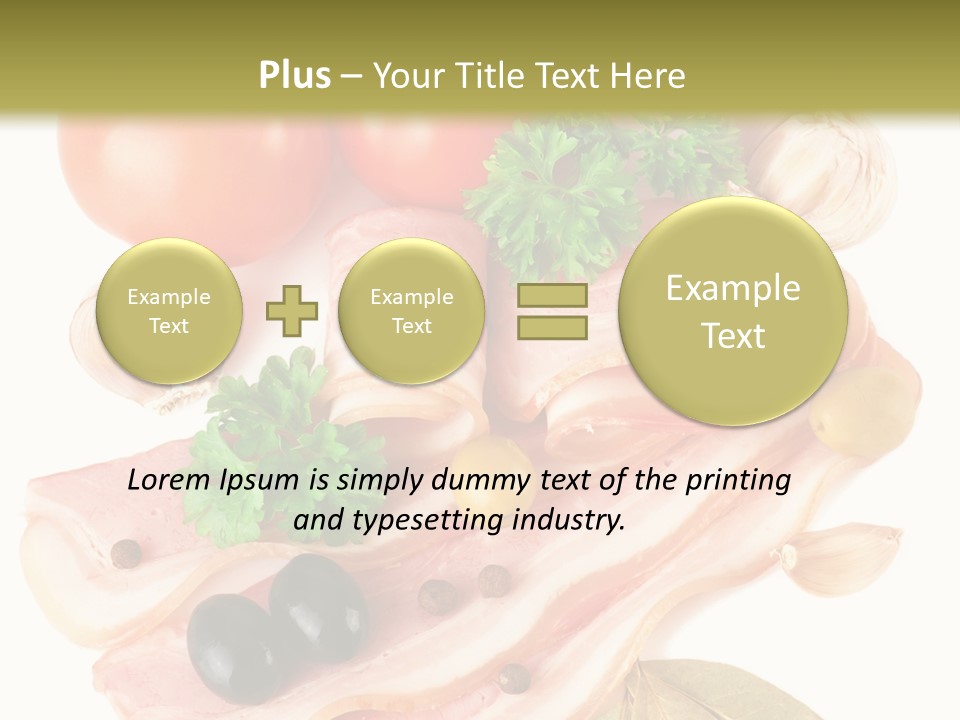 Isolated Roll Fresh PowerPoint Template