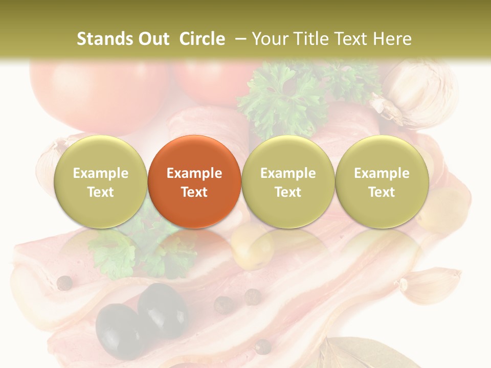 Isolated Roll Fresh PowerPoint Template