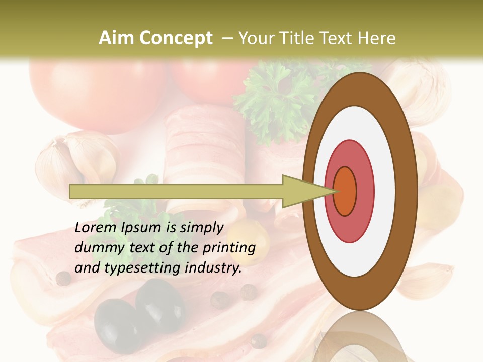 Isolated Roll Fresh PowerPoint Template