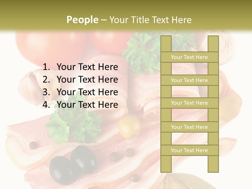 Isolated Roll Fresh PowerPoint Template