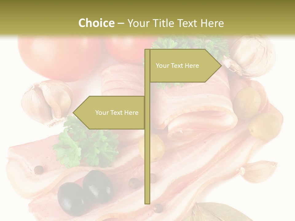 Isolated Roll Fresh PowerPoint Template