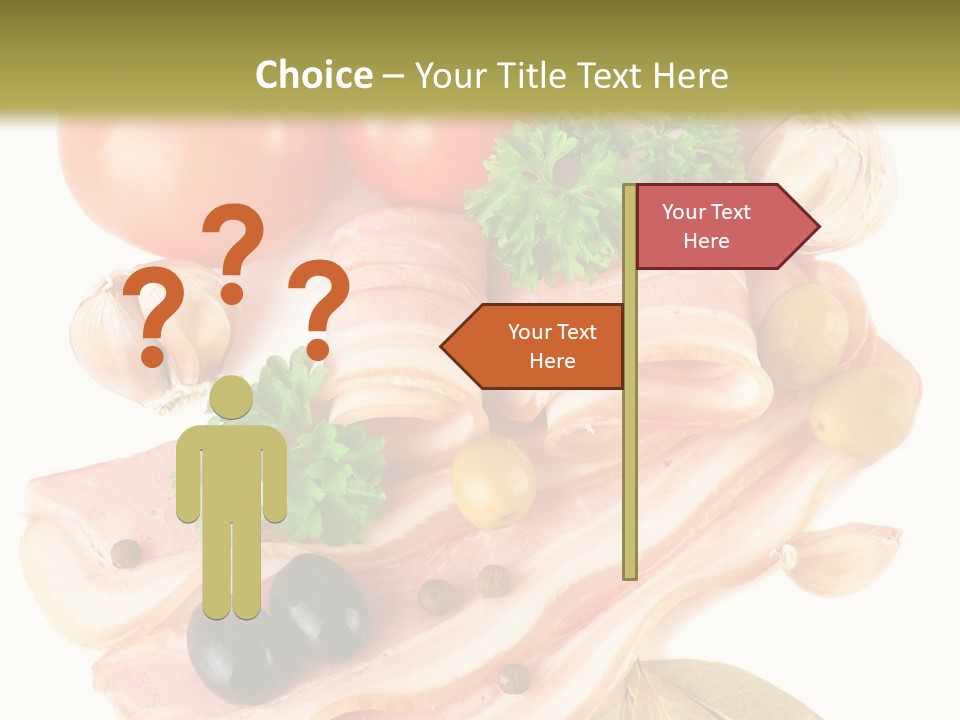 Isolated Roll Fresh PowerPoint Template