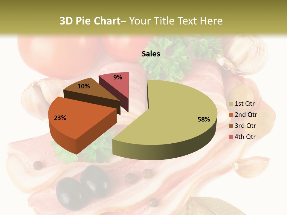 Isolated Roll Fresh PowerPoint Template