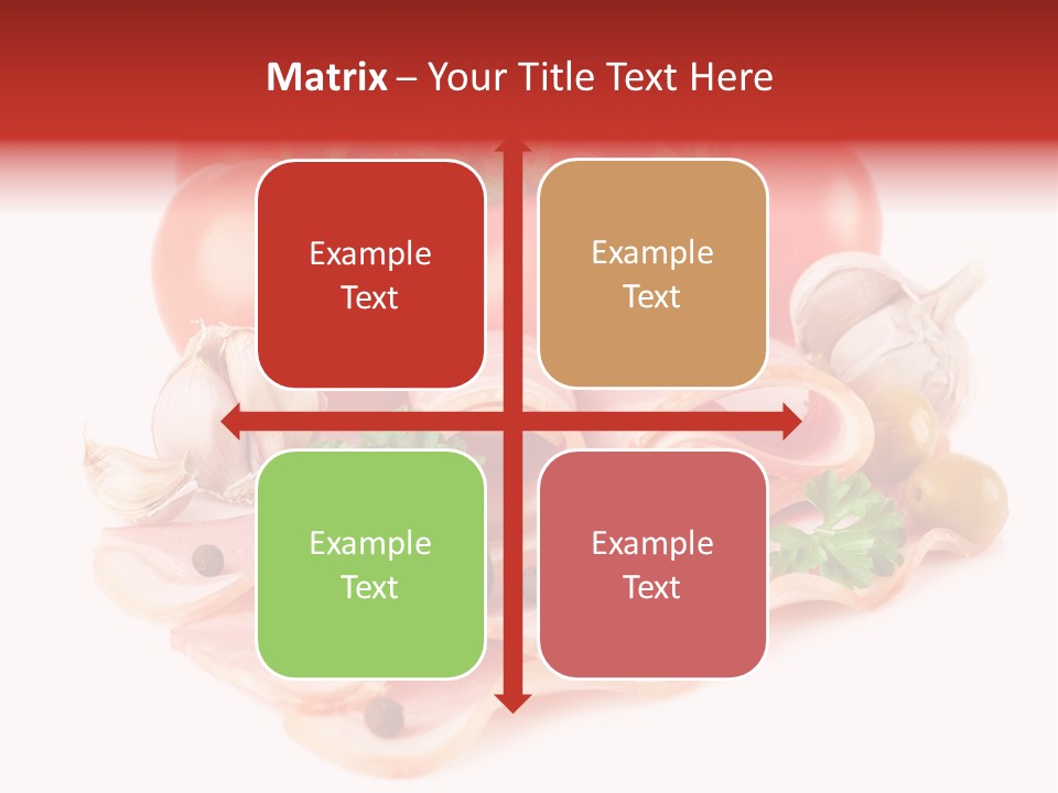 Flavour Ingredient Spice PowerPoint Template