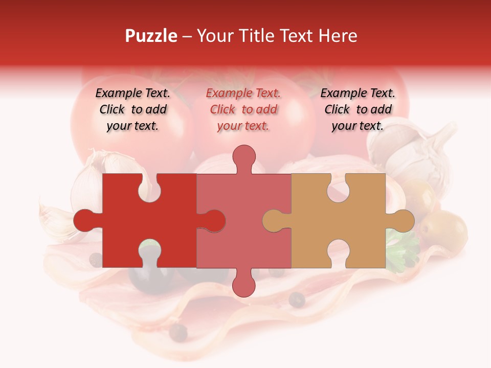 Flavour Ingredient Spice PowerPoint Template