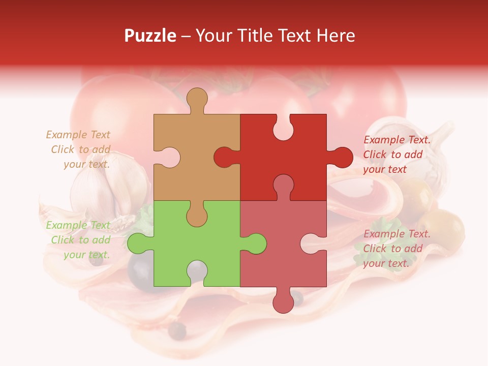 Flavour Ingredient Spice PowerPoint Template