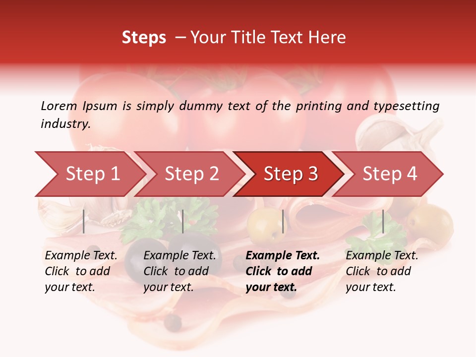 Flavour Ingredient Spice PowerPoint Template