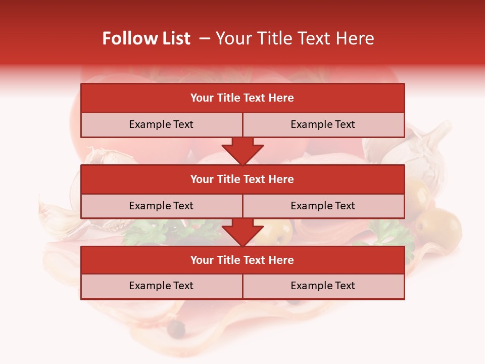 Flavour Ingredient Spice PowerPoint Template