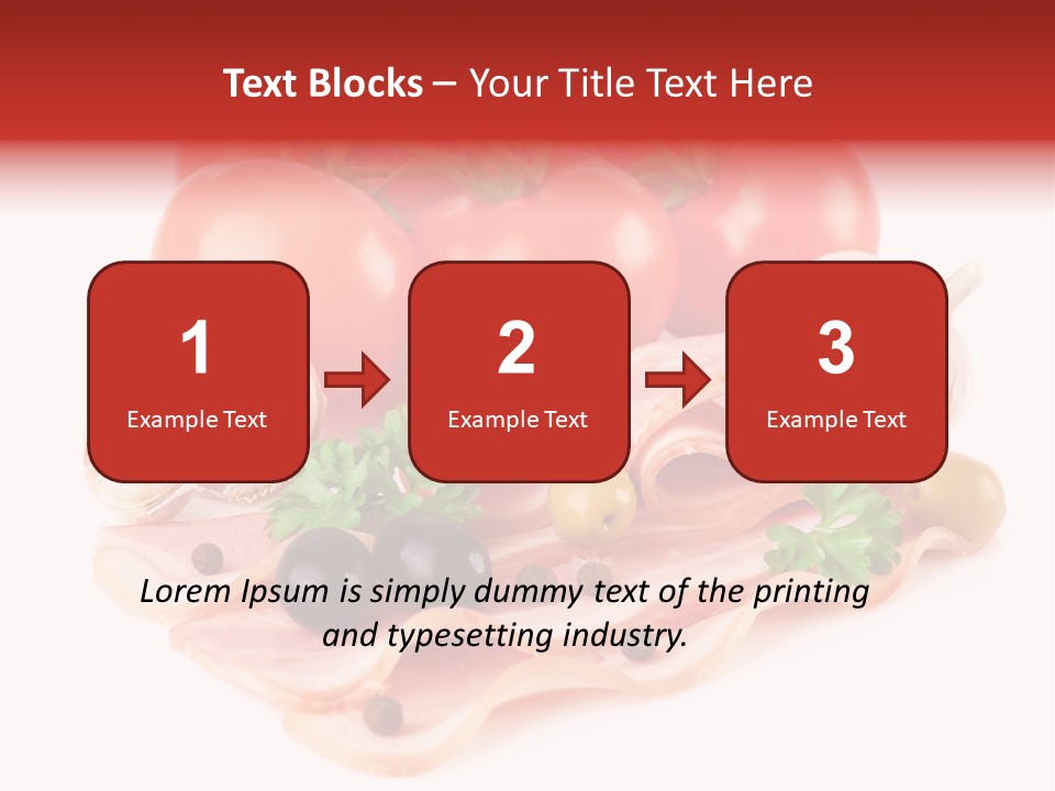 Flavour Ingredient Spice PowerPoint Template