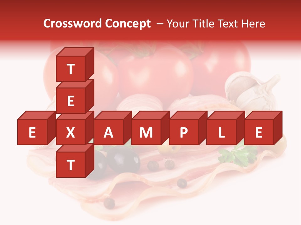 Flavour Ingredient Spice PowerPoint Template