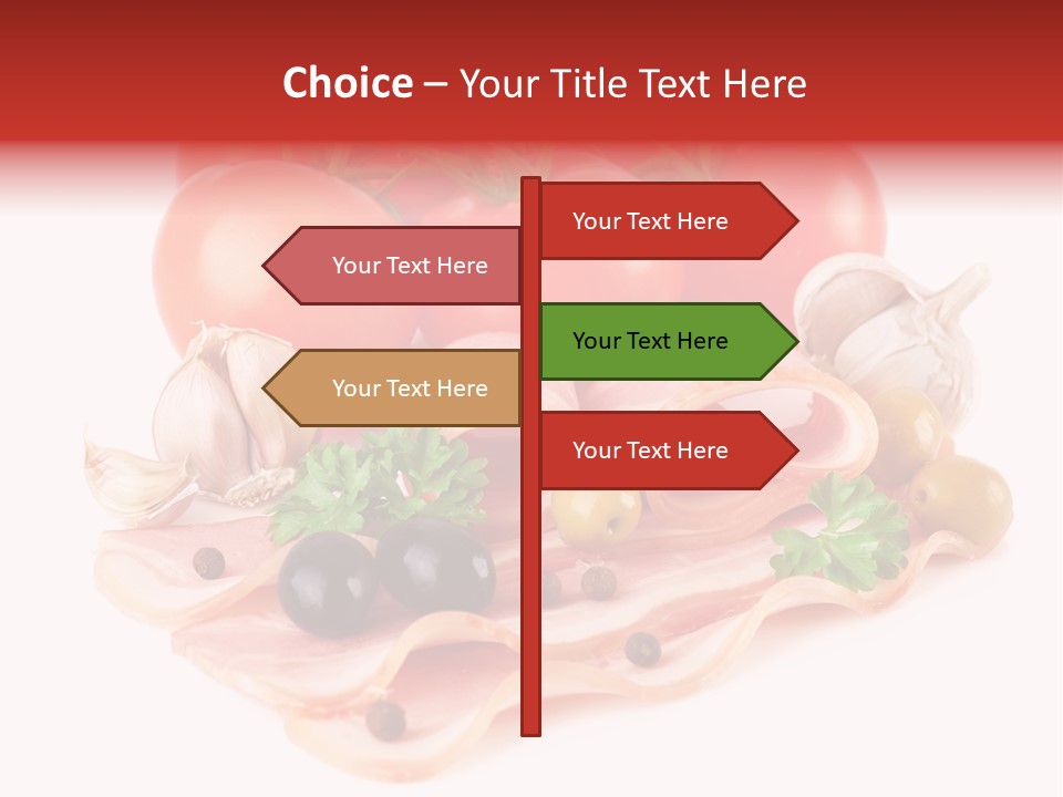 Flavour Ingredient Spice PowerPoint Template