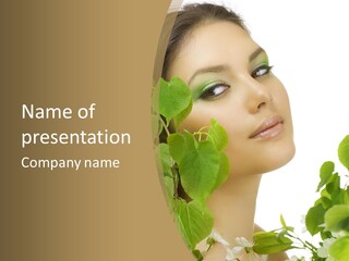 Perfect Cute Skincare PowerPoint Template