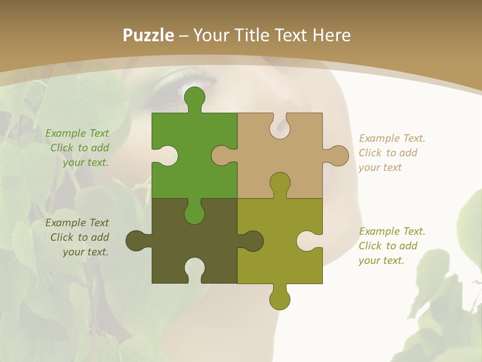 Perfect Cute Skincare PowerPoint Template