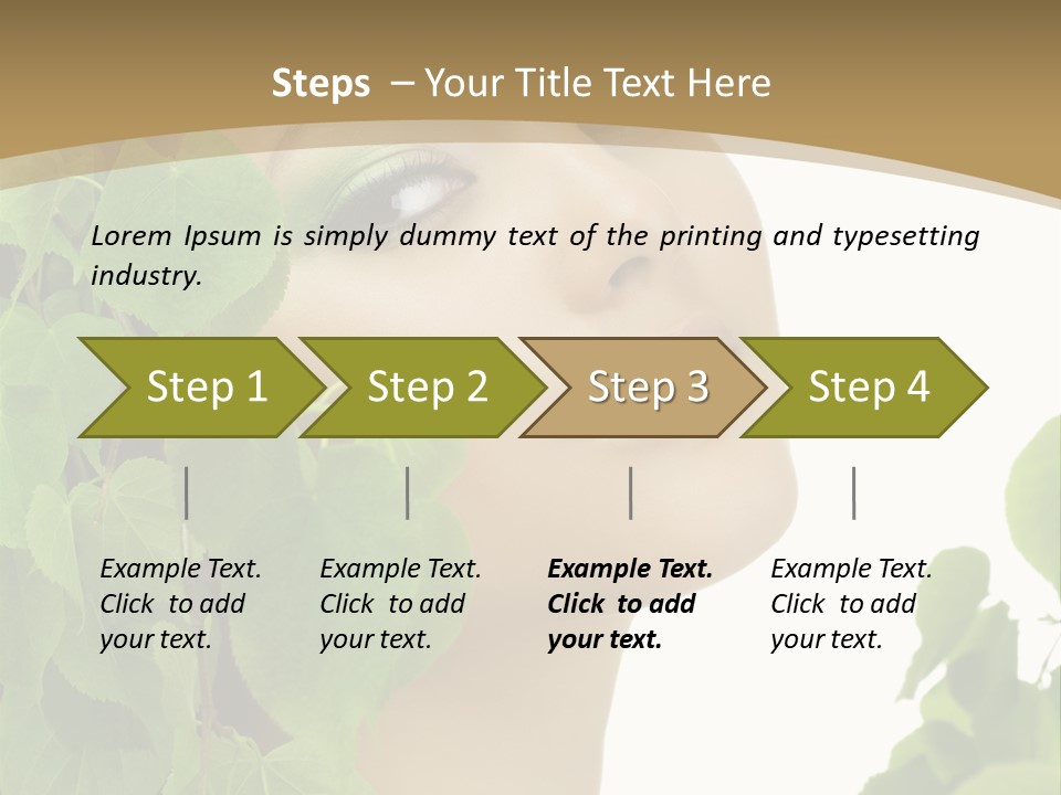 Perfect Cute Skincare PowerPoint Template