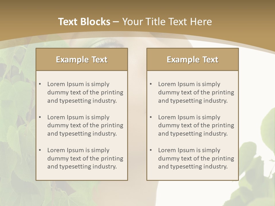 Perfect Cute Skincare PowerPoint Template