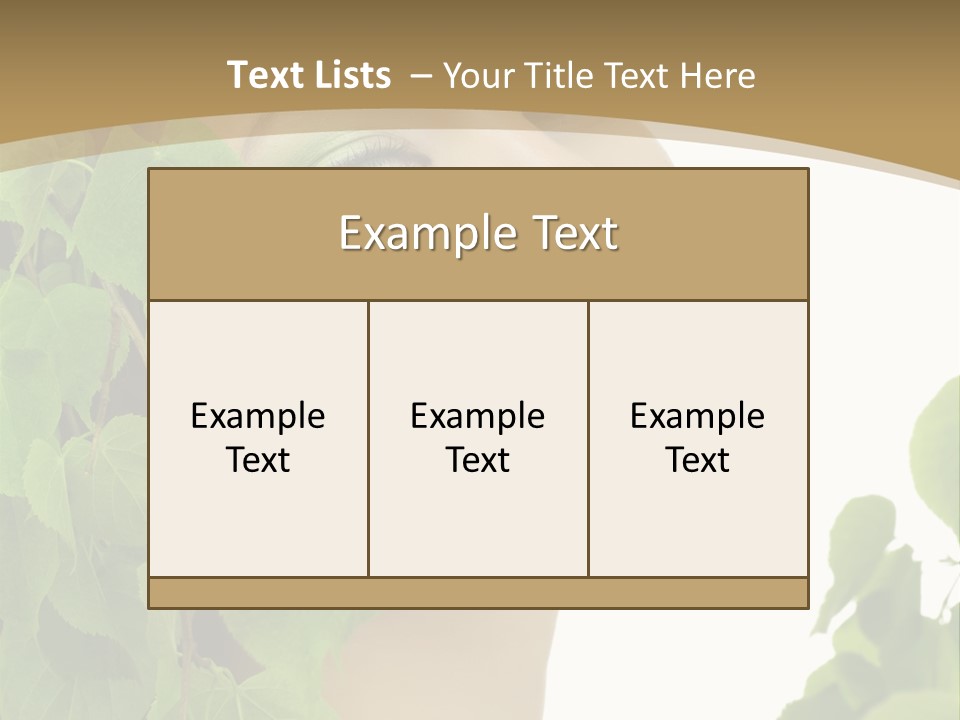 Perfect Cute Skincare PowerPoint Template