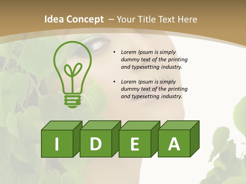 Perfect Cute Skincare PowerPoint Template