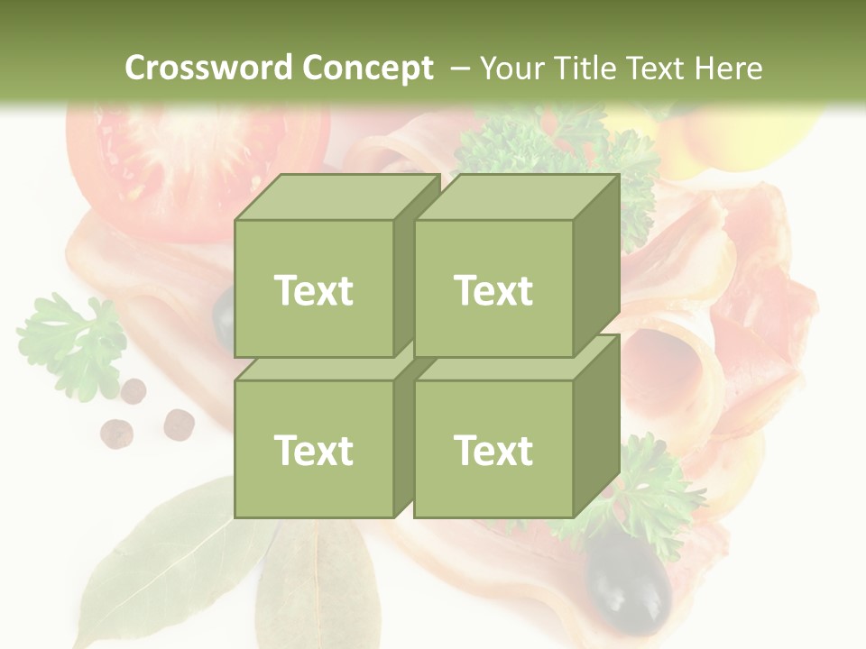 Raw Aromatic Baked PowerPoint Template